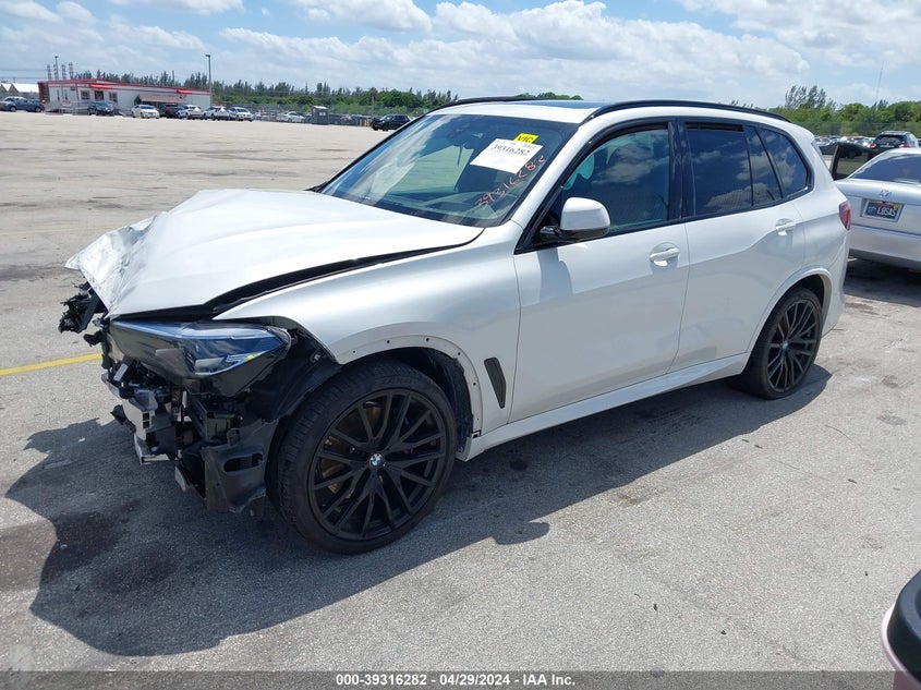 2022 BMW X5 VIN: 5UXCR4C00N9K56646