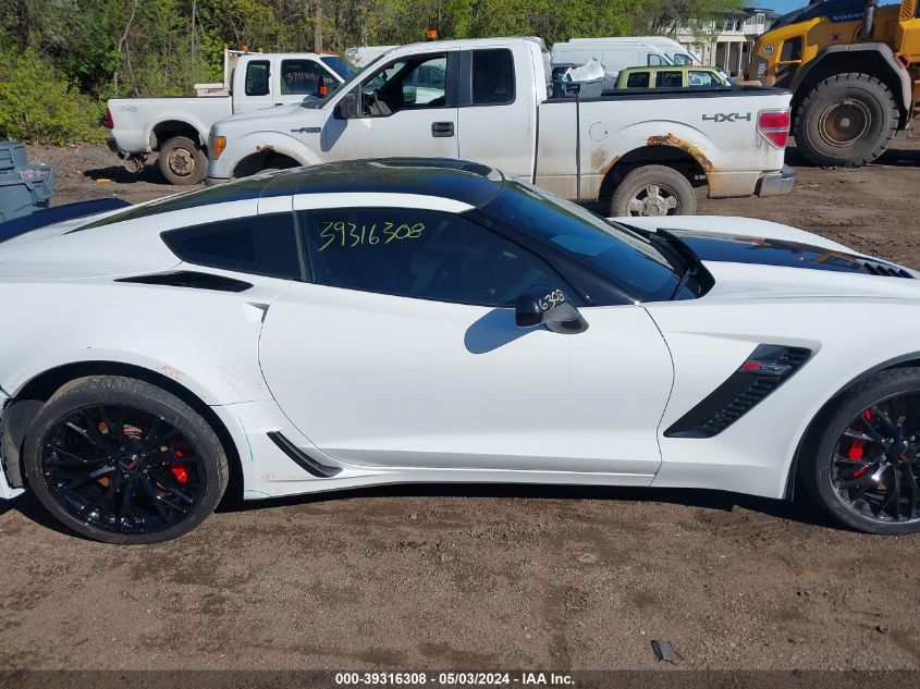 2016 Chevrolet Corvette Z06 VIN: 1G1YT2D66G5602458 Lot: 39316308