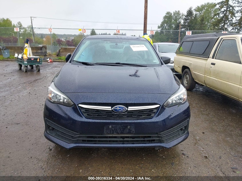 VIN 4S3GTAB6XM3713604 2021 SUBARU IMPREZA 5-DOOR