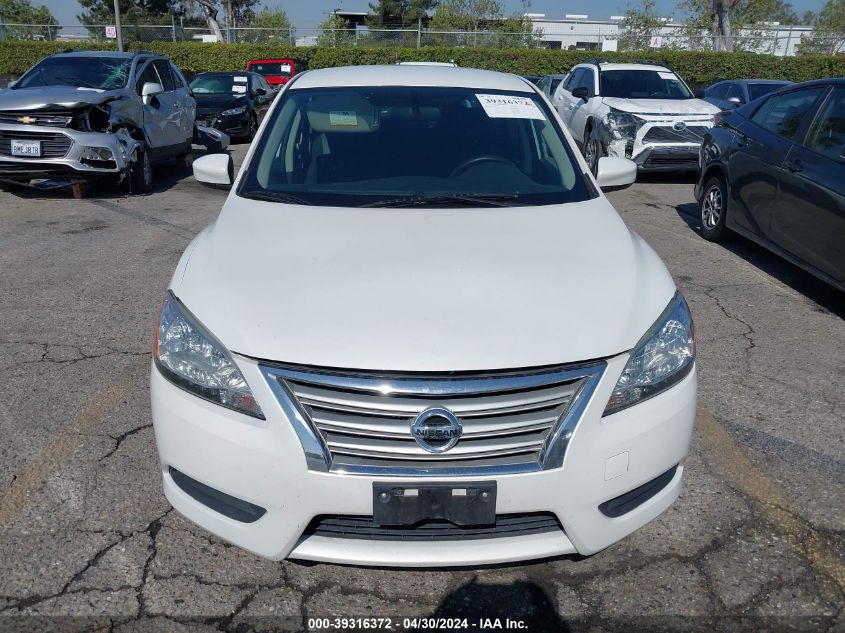 2015 Nissan Sentra Sv VIN: 3N1AB7AP8FL694048 Lot: 39316372