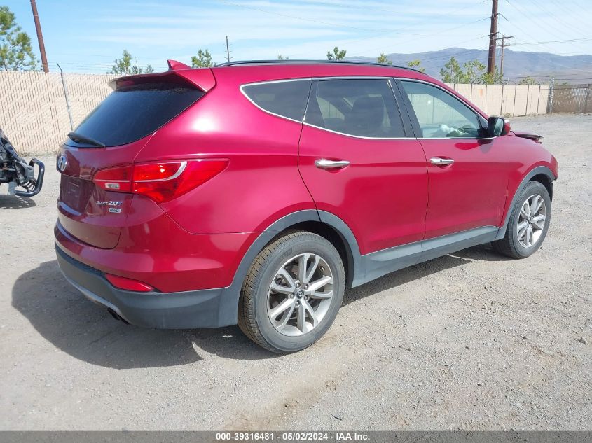 2014 Hyundai Santa Fe Sport 2.0L Turbo VIN: 5XYZUDLA3EG231161 Lot: 39316481