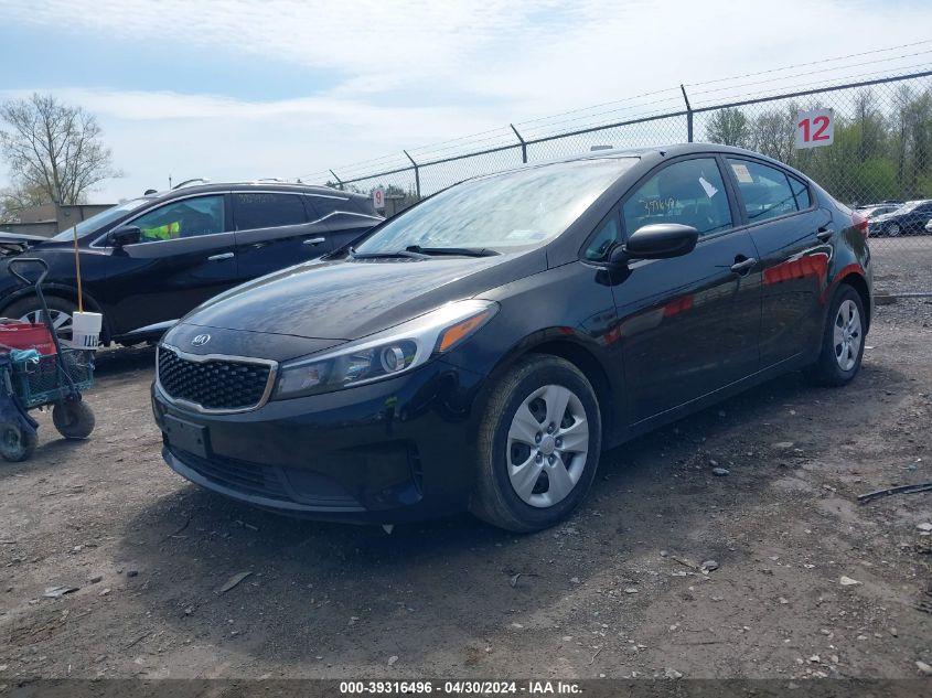 3KPFK4A72HE025394 | 2017 KIA FORTE