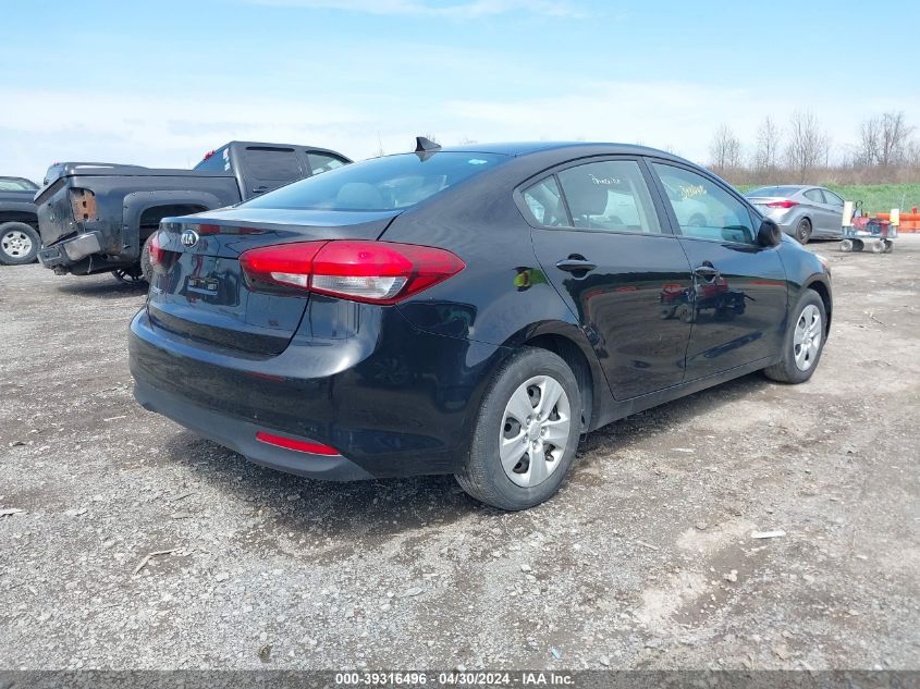 3KPFK4A72HE025394 | 2017 KIA FORTE