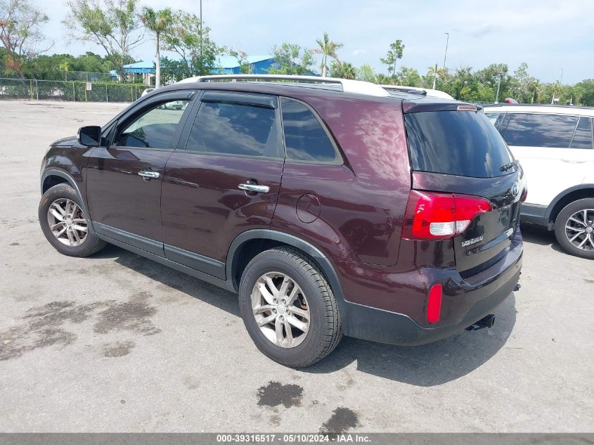 2015 KIA SORENTO LX - 5XYKT3A62FG659480