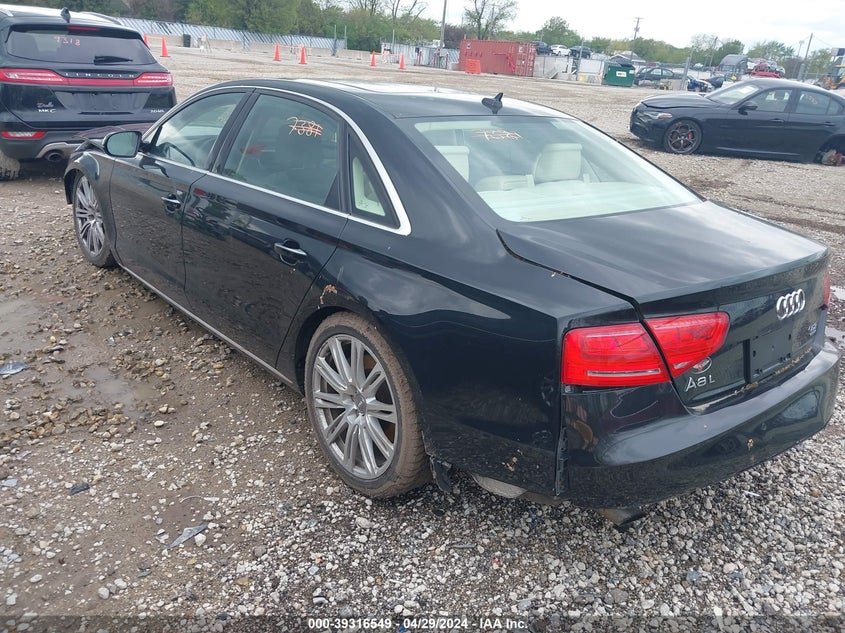 2011 Audi A8 L 4.2 VIN: WAURVAFD0BN019711 Lot: 39316549