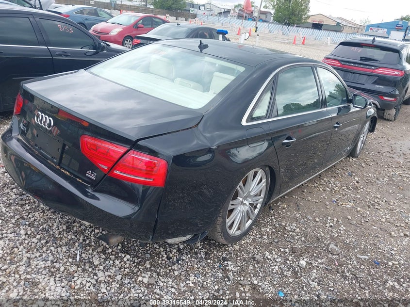 2011 Audi A8 L 4.2 VIN: WAURVAFD0BN019711 Lot: 39316549