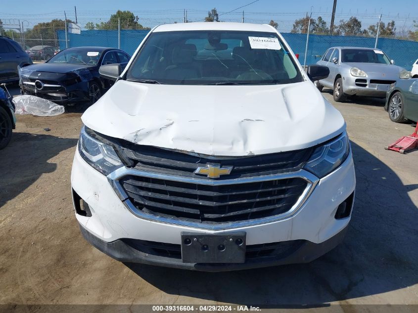 2021 Chevrolet Equinox Fwd Ls VIN: 3GNAXHEVXMS113947 Lot: 39316604