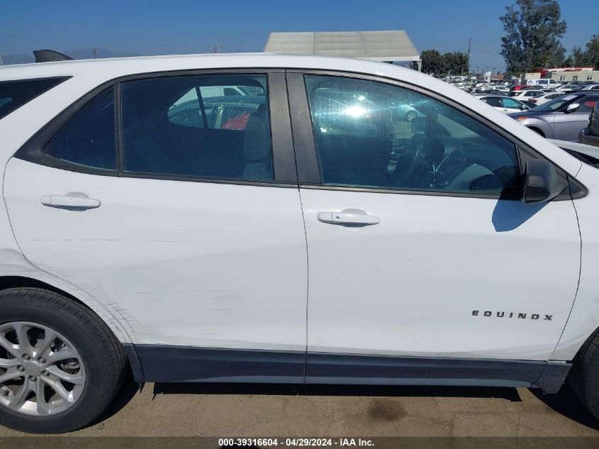 2021 Chevrolet Equinox Fwd Ls VIN: 3GNAXHEVXMS113947 Lot: 39316604