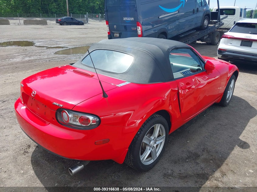 2006 Mazda Mx-5 Touring VIN: JM1NC25F660109917 Lot: 39316638