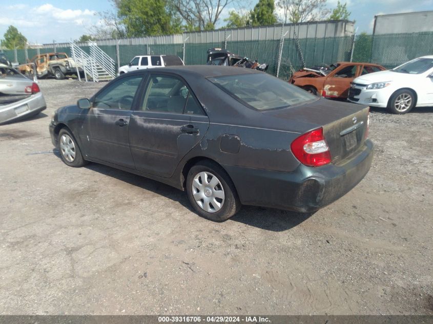 4T1BE32K83U758574 | 2003 TOYOTA CAMRY