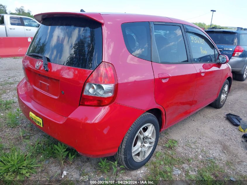 JHMGD38448S053682 | 2008 HONDA FIT