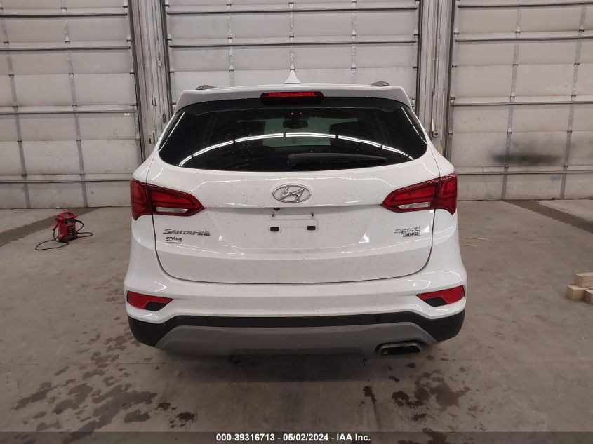 2018 Hyundai Santa Fe Sport 2.4L VIN: 5NMZUDLB0JH097329 Lot: 39316713