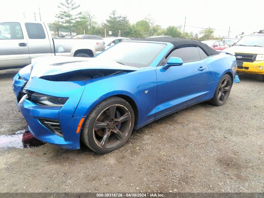 2017 Chevrolet Camaro 1Ss VIN: 1G1FF3D79H0121177 Lot: 39316726