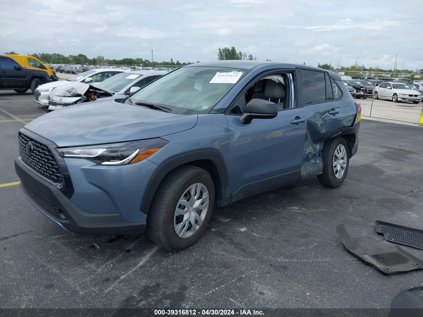 2023 Toyota Corolla Cross L VIN: 7MUAAAAGXPV065521 Lot: 39316812