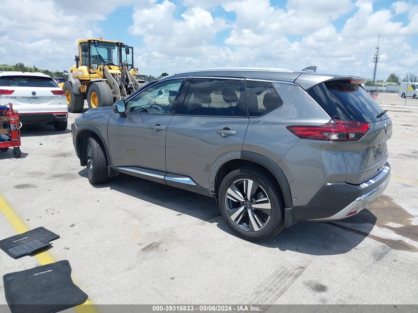VIN JN8BT3DC7PW100288 2023 NISSAN ROGUE PLATINUM FWD