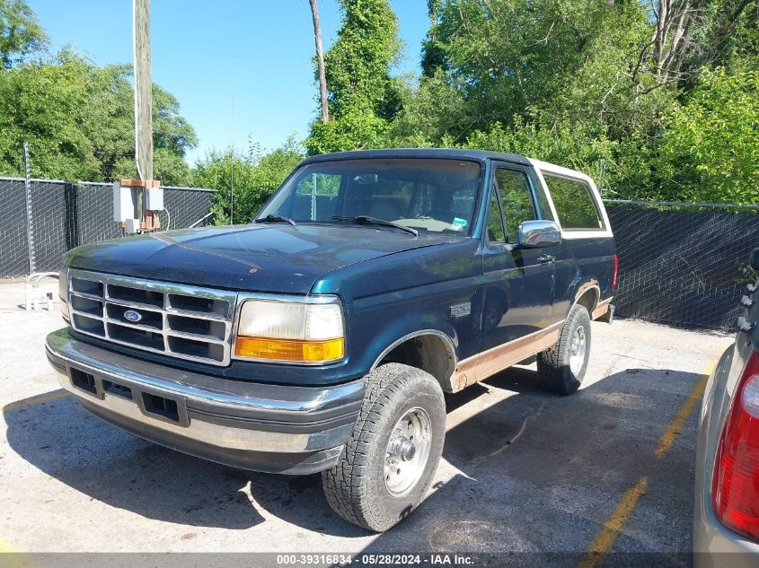 1995 Ford Bronco U100 VIN: 1FMEU15HXSLB84326 Lot: 39316834