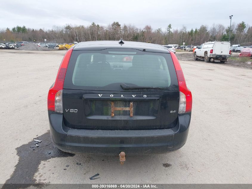 YV1MW390692469755 | 2009 VOLVO V50