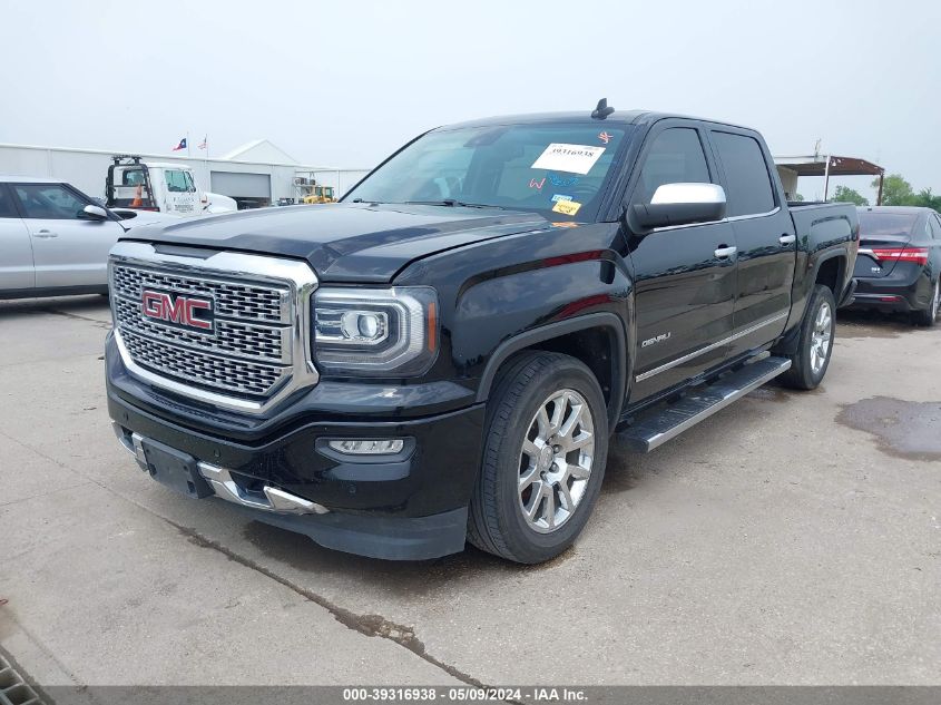 2016 GMC Sierra 1500 Denali VIN: 3GTU2PECXGG287442 Lot: 39316938