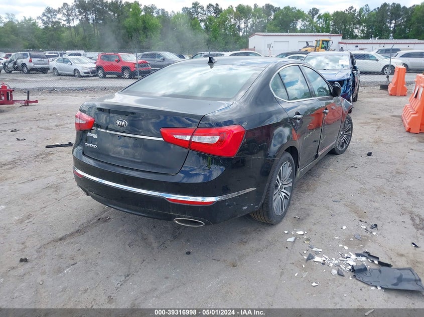 2016 Kia Cadenza VIN: KNALN4D79G5215500 Lot: 39316998