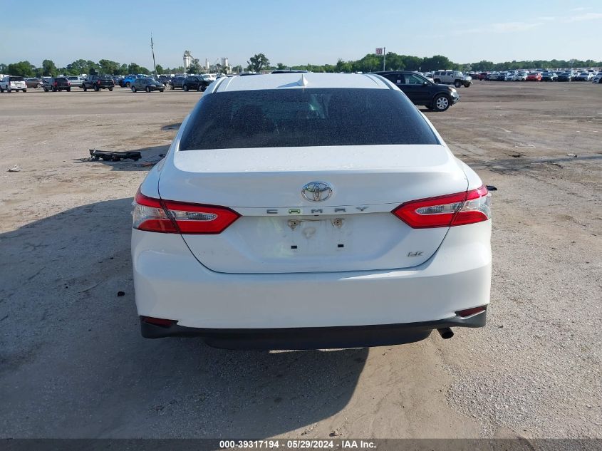 2019 Toyota Camry Le VIN: 4T1B11HK0KU790568 Lot: 39317194