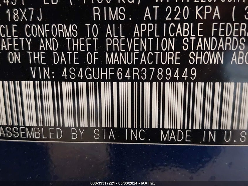 2024 SUBARU CROSSTREK SPORT - 4S4GUHF64R3789449