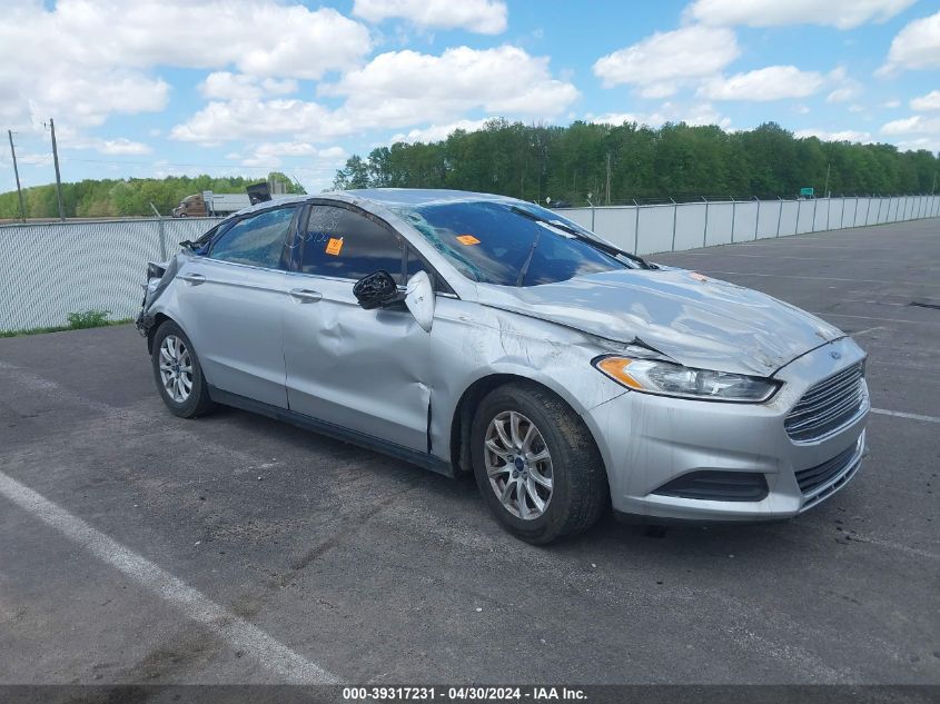 2016 FORD FUSION S - 1FA6P0G7XG5129861