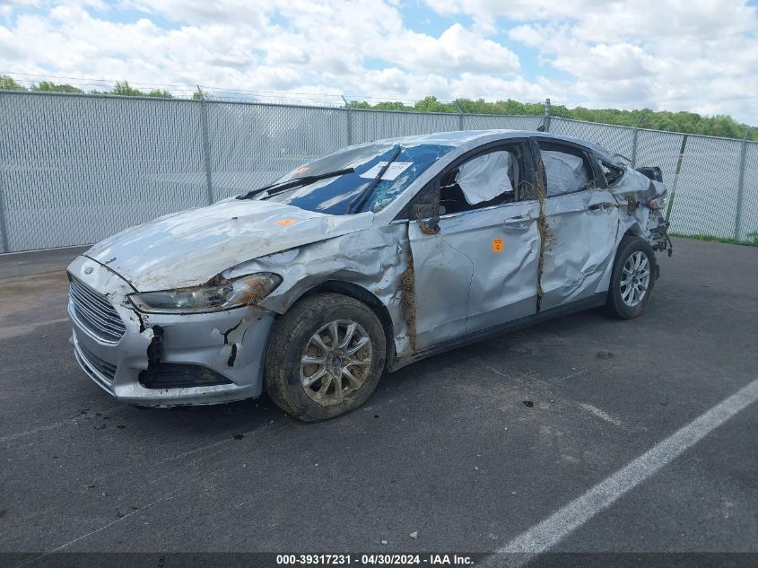 2016 FORD FUSION S - 1FA6P0G7XG5129861