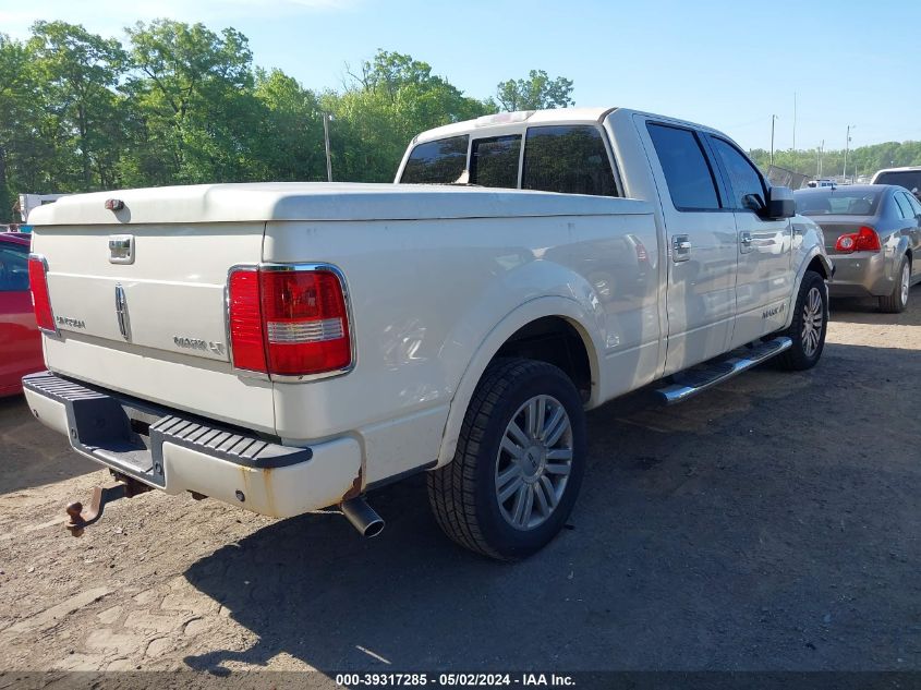 5LTPW18597FJ10780 | 2007 LINCOLN MARK LT