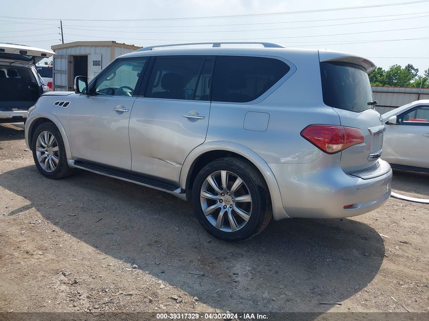2012 Infiniti Qx56 VIN: JN8AZ2NF0C9517418 Lot: 39317329