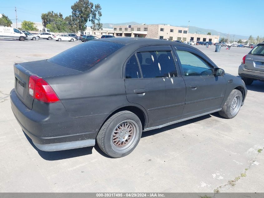 2004 Honda Civic Lx VIN: 2HGES16544H620023 Lot: 40946683