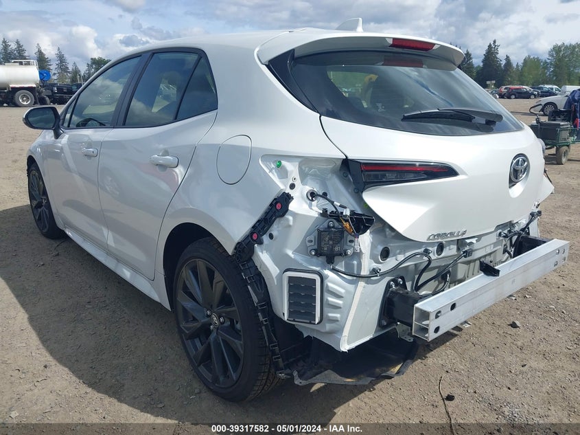 VIN JTNC4MBE2R3225657 2024 TOYOTA COROLLA XSE