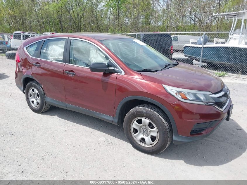 2015 HONDA CR-V LX - 5J6RM4H33FL121169