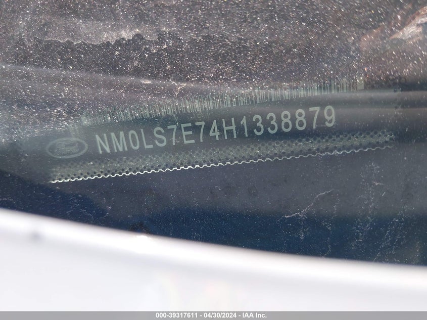 VIN NM0LS7E74H1338879 2017 FORD TRANSIT CONNECT XL
