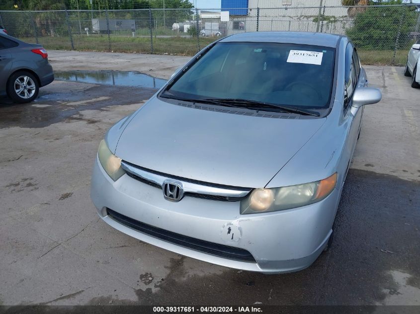 1HGFA16588L053850 | 2008 HONDA CIVIC