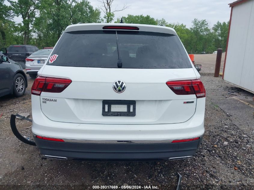 2020 Volkswagen Tiguan 2.0T Se/2.0T Se R-Line Black/2.0T Sel VIN: 3VV2B7AX6LM136045 Lot: 39317669