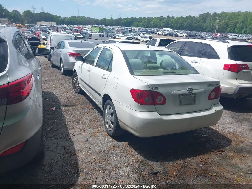 2T1BR32E55C399896 | 2005 TOYOTA COROLLA