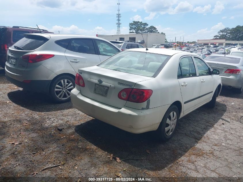 2T1BR32E55C399896 | 2005 TOYOTA COROLLA