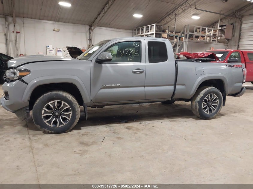 VIN 3TYSZ5AN1MT014549 2021 TOYOTA TACOMA