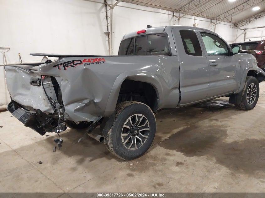 VIN 3TYSZ5AN1MT014549 2021 TOYOTA TACOMA