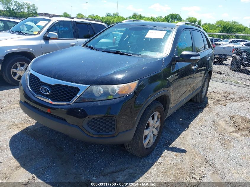 2013 Kia Sorento Lx V6 VIN: 5XYKT4A28DG403232 Lot: 39317750