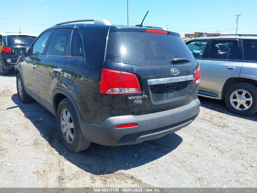 2013 Kia Sorento Lx V6 VIN: 5XYKT4A28DG403232 Lot: 39317750