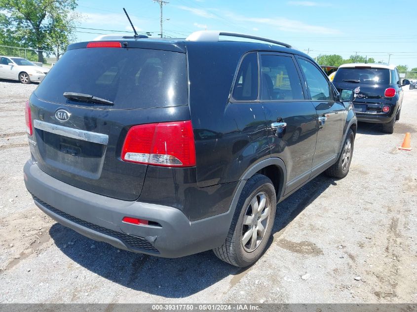 2013 Kia Sorento Lx V6 VIN: 5XYKT4A28DG403232 Lot: 39317750