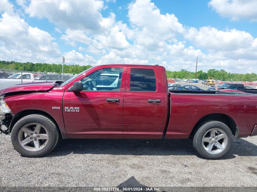 2017 Ram 1500 Express Quad Cab 4X4 6'4 Box VIN: 1C6RR7FT6HS838516 Lot: 39317776