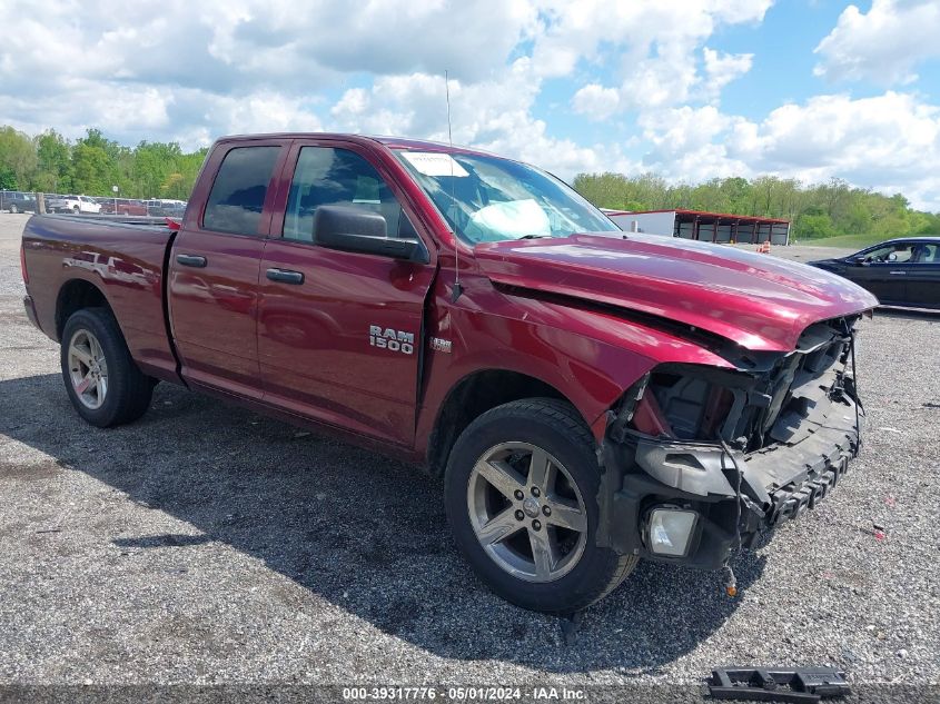 2017 Ram 1500 Express Quad Cab 4X4 6'4 Box VIN: 1C6RR7FT6HS838516 Lot: 39317776