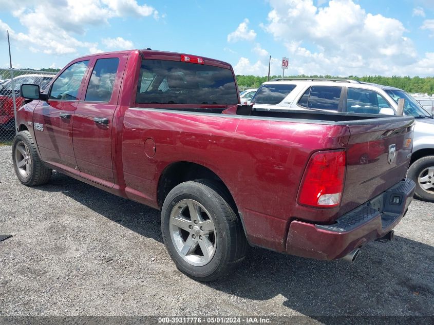 2017 Ram 1500 Express Quad Cab 4X4 6'4 Box VIN: 1C6RR7FT6HS838516 Lot: 39317776