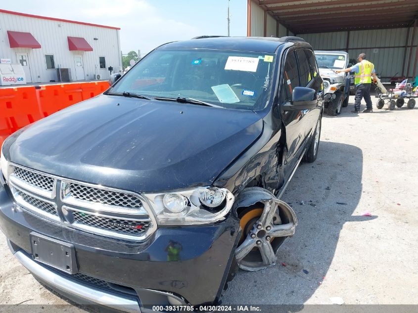 2013 DODGE DURANGO SXT - 1C4RDHAG0DC684168