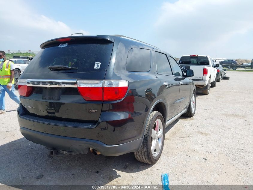 2013 Dodge Durango Sxt VIN: 1C4RDHAG0DC684168 Lot: 39317785