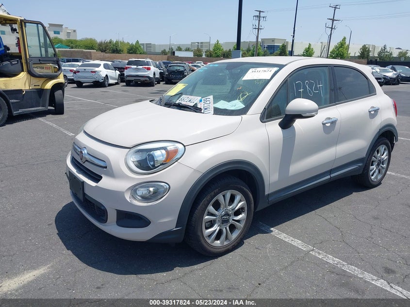 2016 Fiat 500X Easy VIN: ZFBCFXBT8GP451287 Lot: 39317824