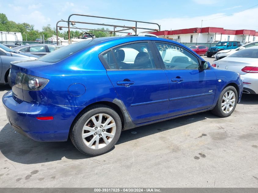 JM1BK323071616555 | 2007 MAZDA MAZDA3