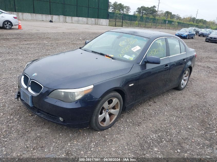 2006 BMW 530I VIN: WBANE73546CM33199 Lot: 39317881